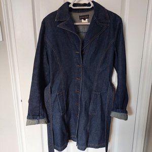 Denim Trench Coat